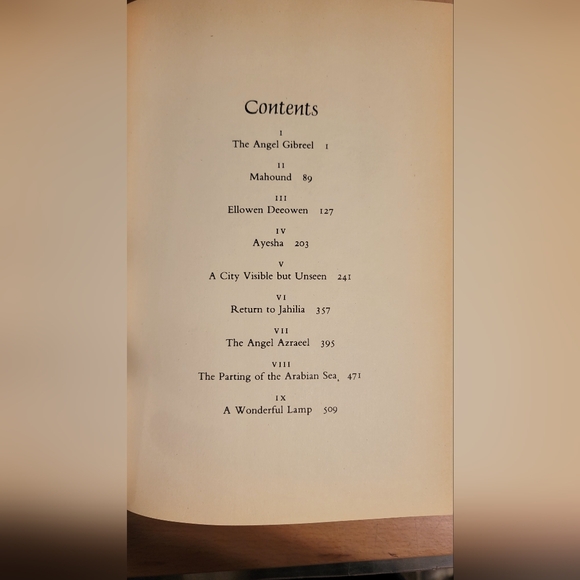 VTG 1989 The Satanic Verses by Salman Rushdie HC w/DJ Good Condition Viking - Picture 14 of 16